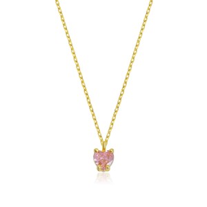  - FINE LOVE HEART NECKLACE