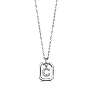  - FRAME C INITIAL NECKLACE