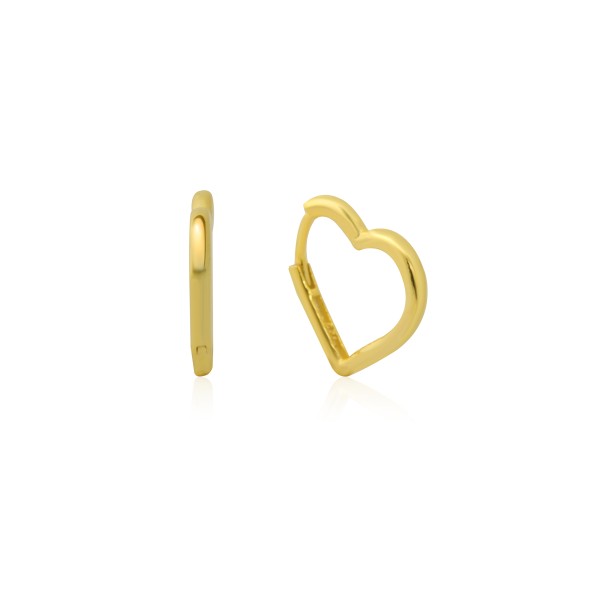 OPEN HEART EARRINGS